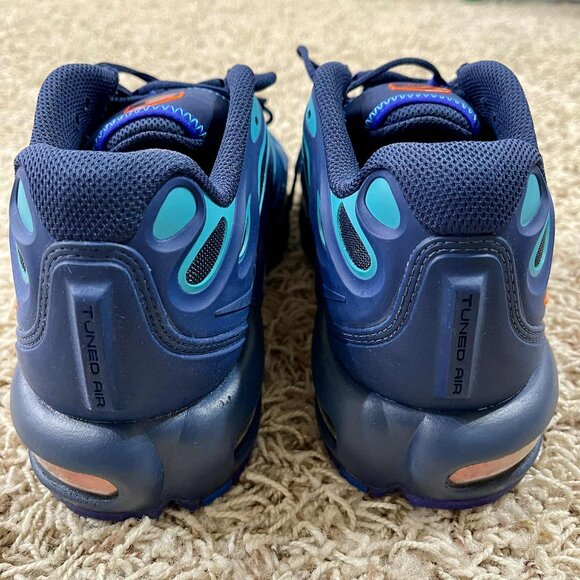 Nike Men's Air Max Plus Drift Running Shoes Midnight Navy FD4290-400, Size 9 - Picture 9 of 16